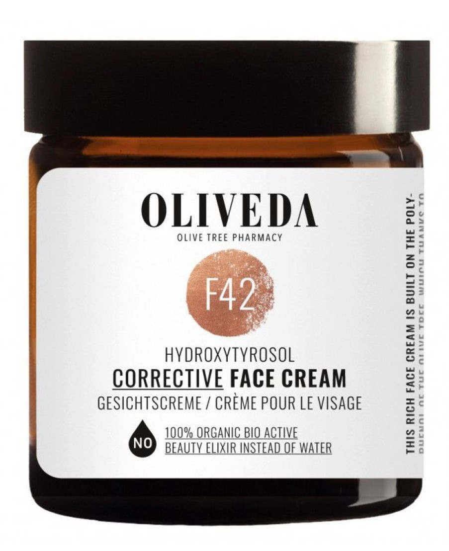 Anti-Aging | Oliveda Oliveda Face Care F42 Hydroxytyrosol Corrective Face Cream 60 Ml