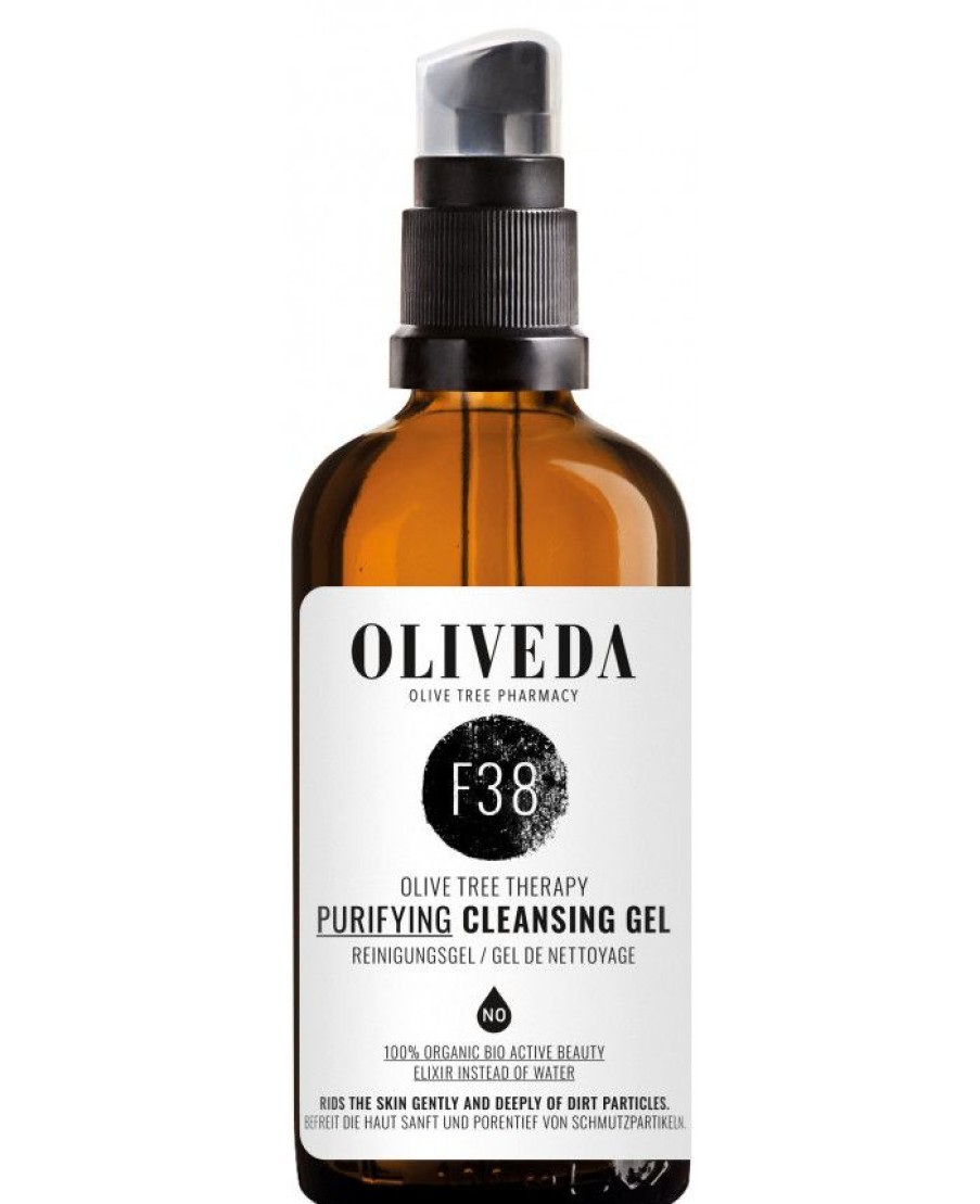Gezichtsreiniging | Oliveda Oliveda Cleanser F38 Purifying Cleansing Gel 100 Ml
